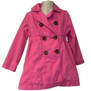 Genuine Kids by Oshkosh pink peacoat 5T